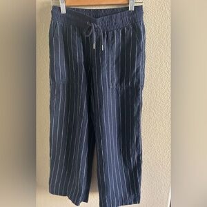 Athleta  Navy Striped women’s Pants size 0